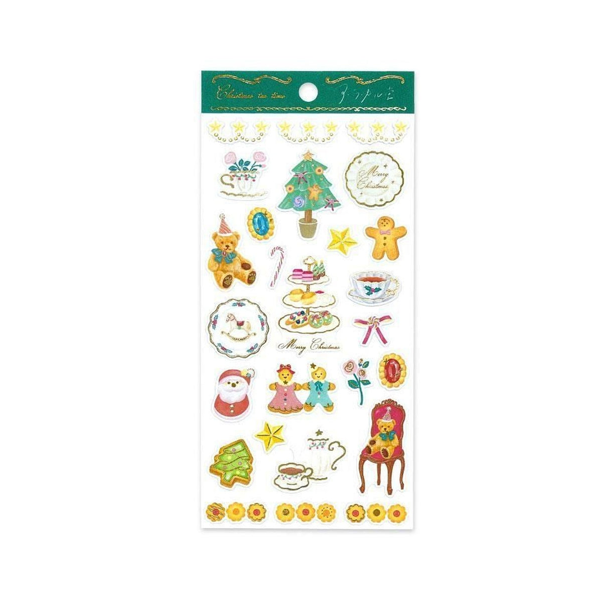 à la car-do Christmas Cotton Sticker Sheet – Christmas