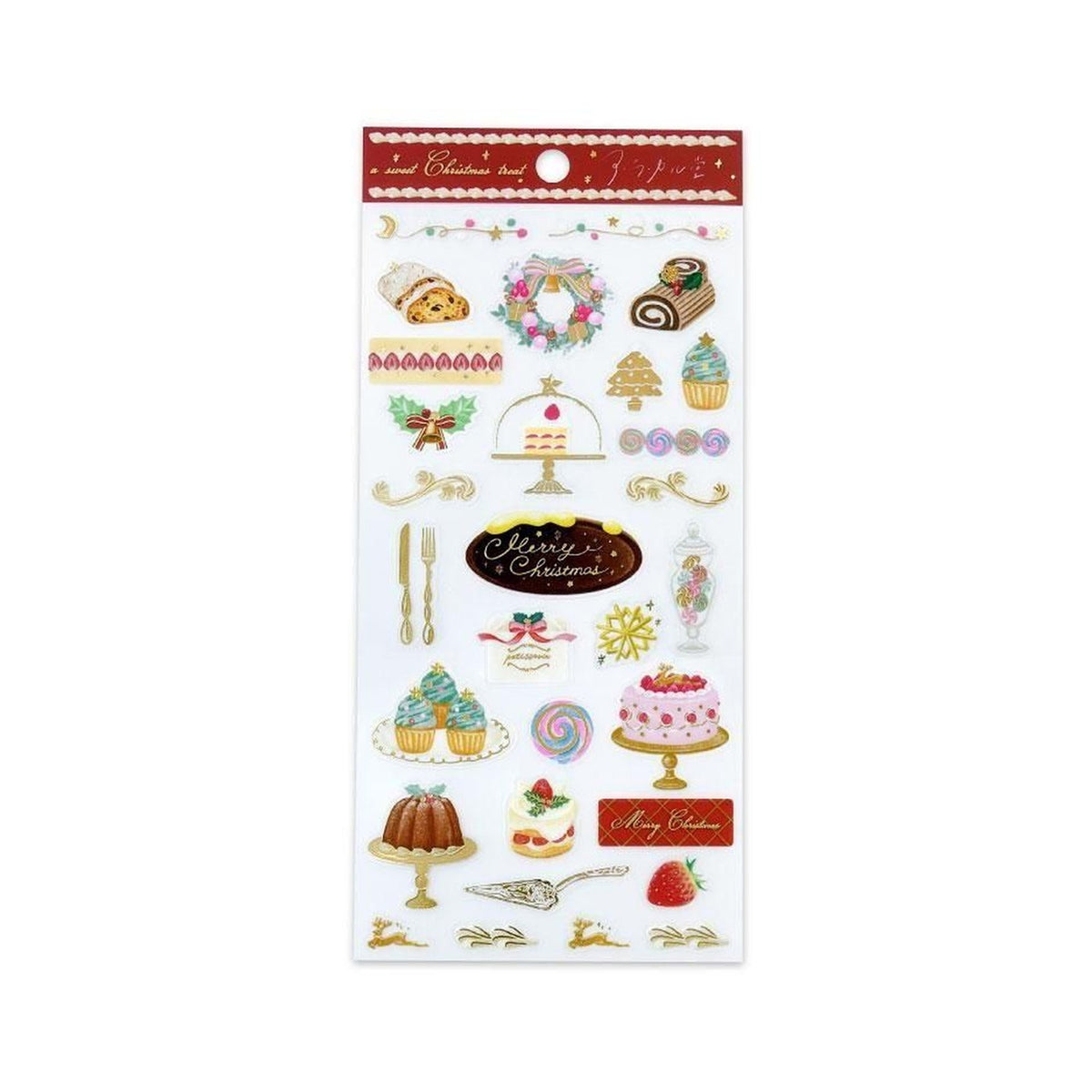 à la car-do Christmas Frost Sticker Sheet – Christmas