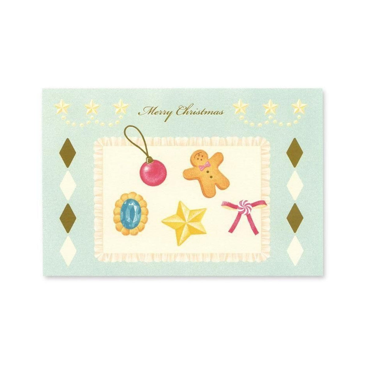 à la car-do Christmas Postcard – Cookies