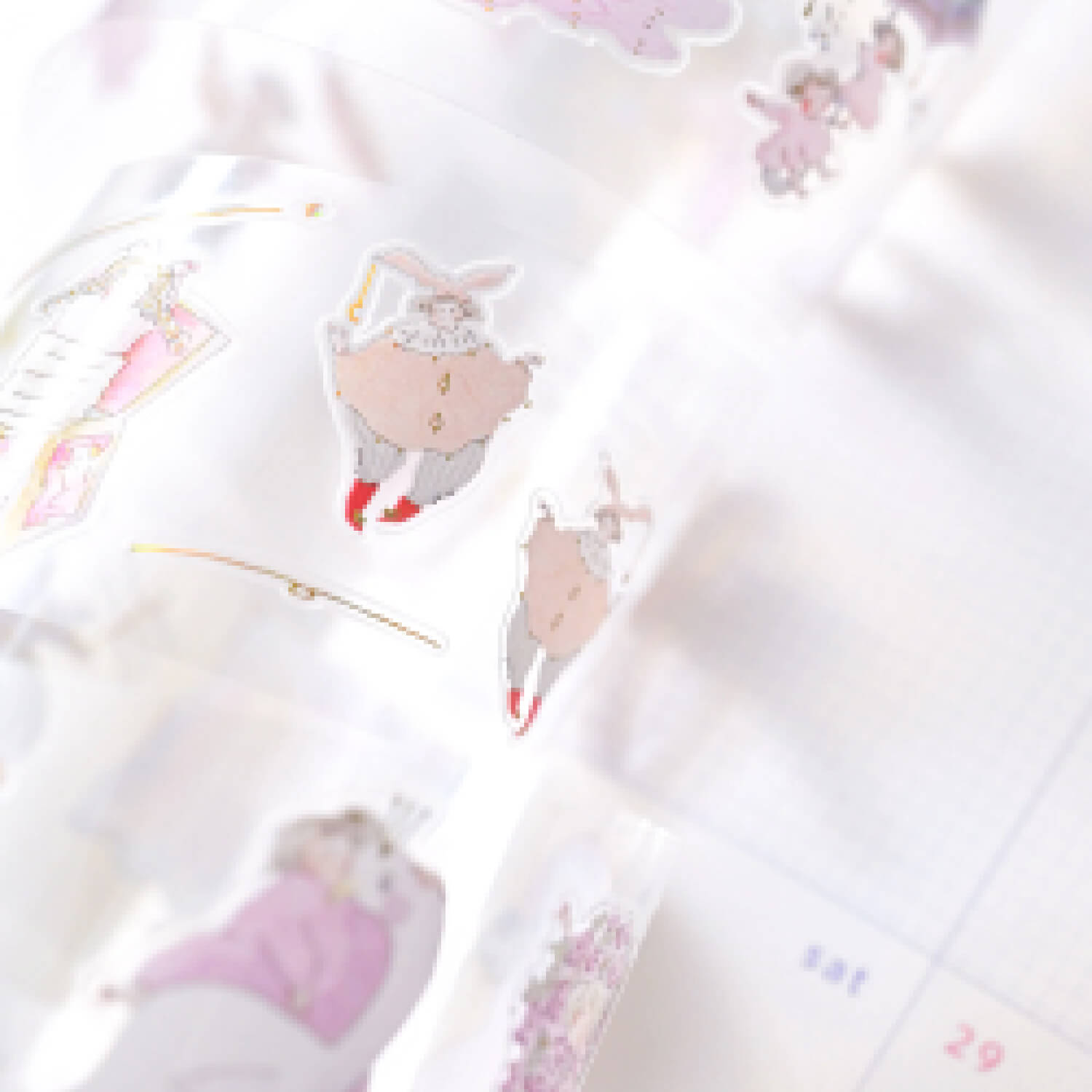 dodolulu .doremi. Pre-cut Foil Clear Sticker Roll – As if by Magic