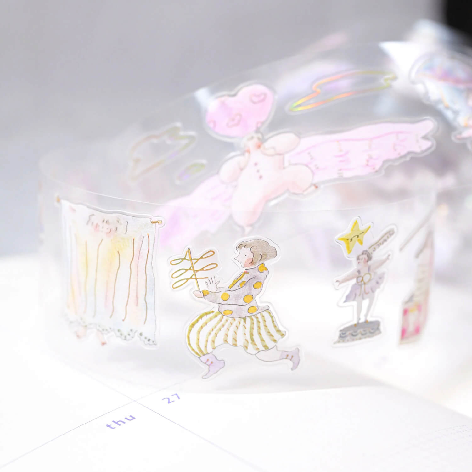 dodolulu .doremi. Pre-cut Foil Clear Sticker Roll – As if by Magic