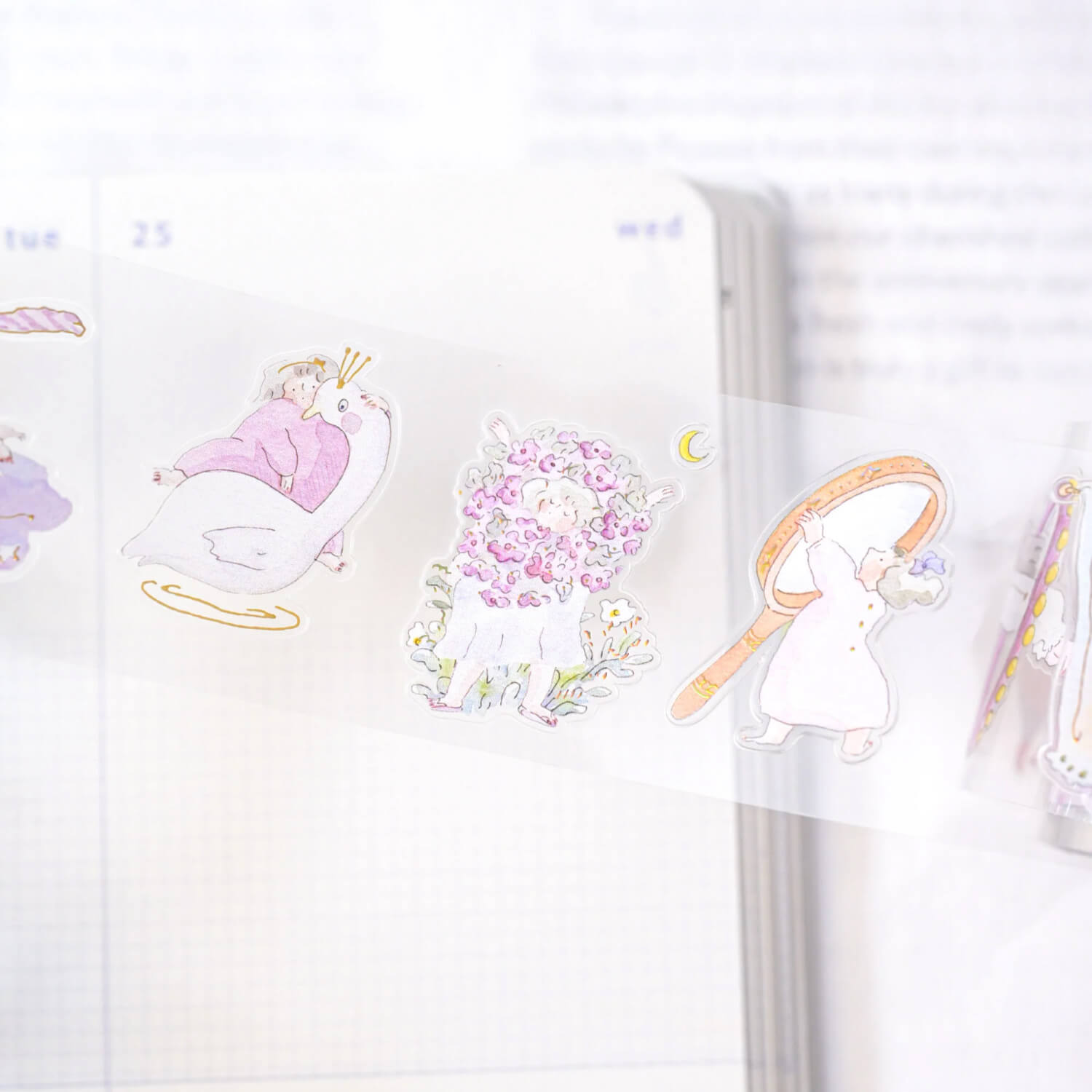 dodolulu .doremi. Pre-cut Foil Clear Sticker Roll – As if by Magic