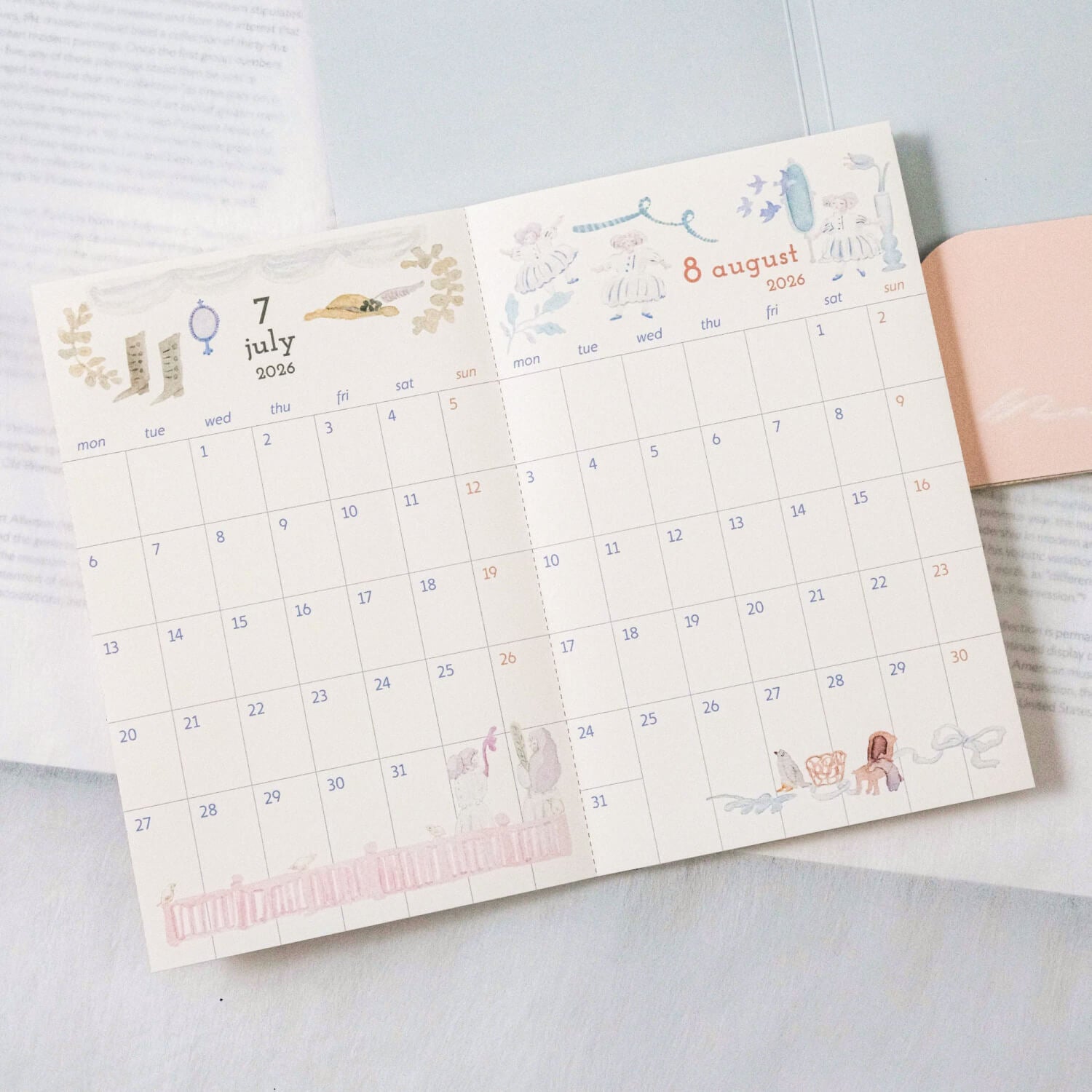 dodolulu 2026 Planner Sticker Set