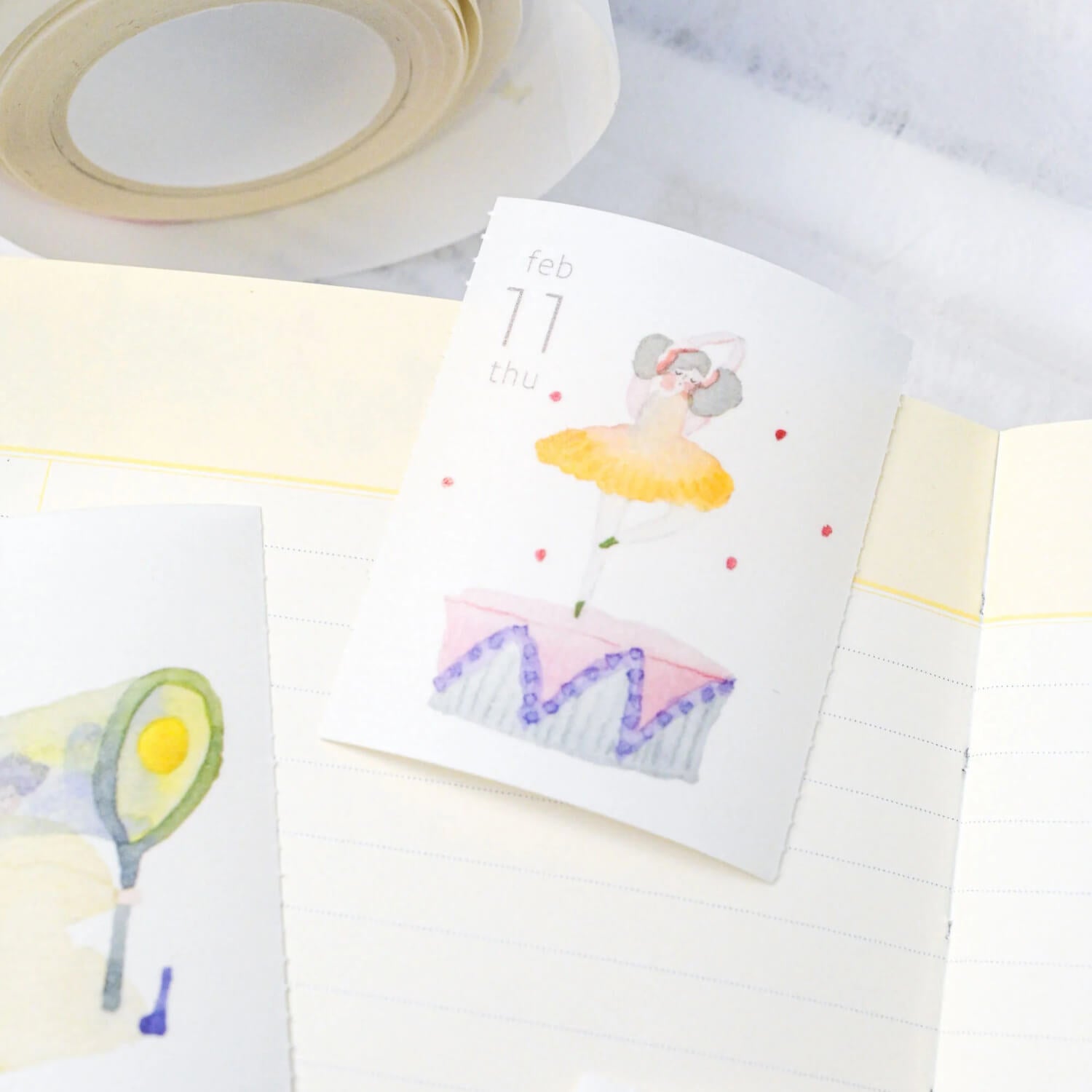 dodolulu 2027 Washi Tape Calendar