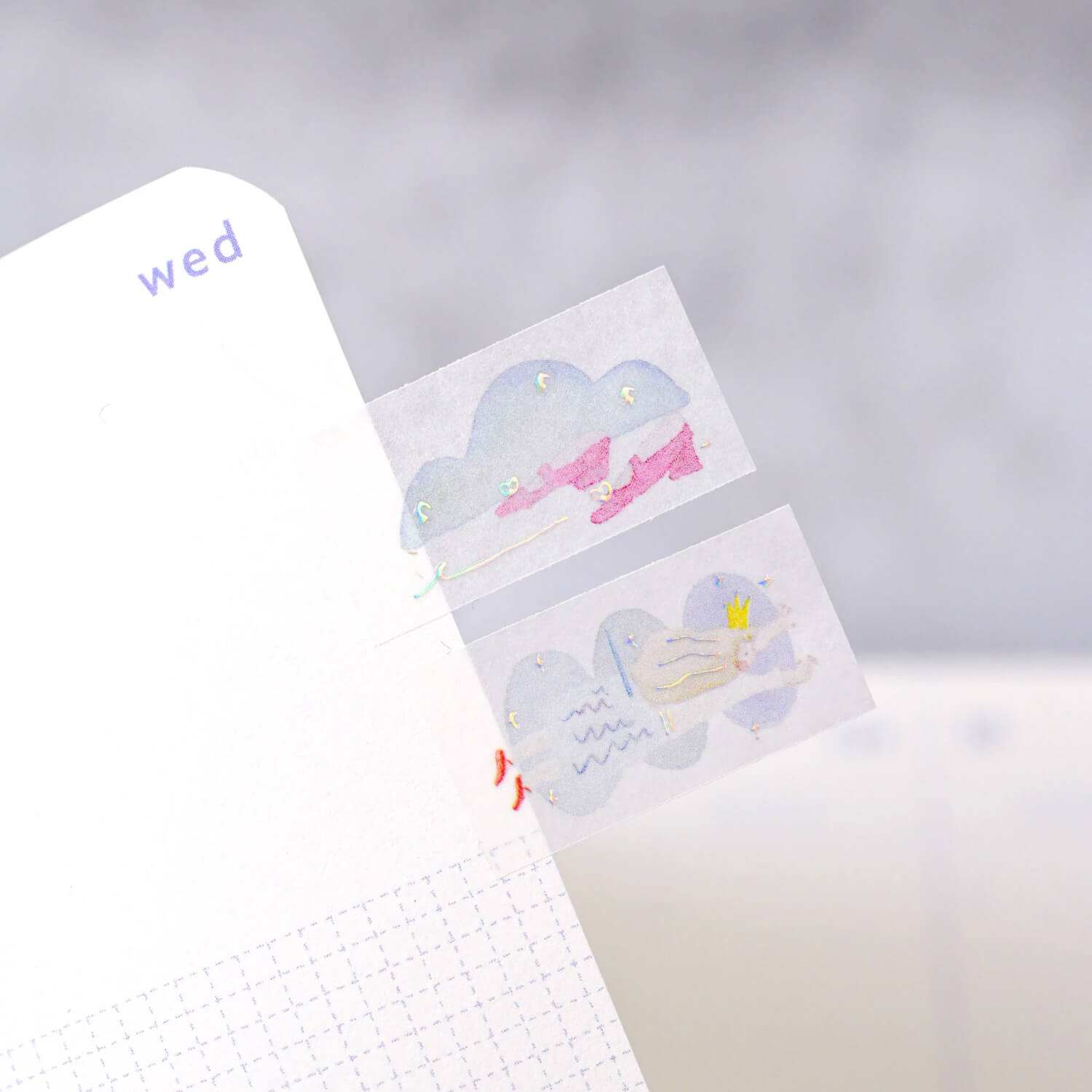 dodolulu Foil Washi Labeler Sticker Roll – Reverie