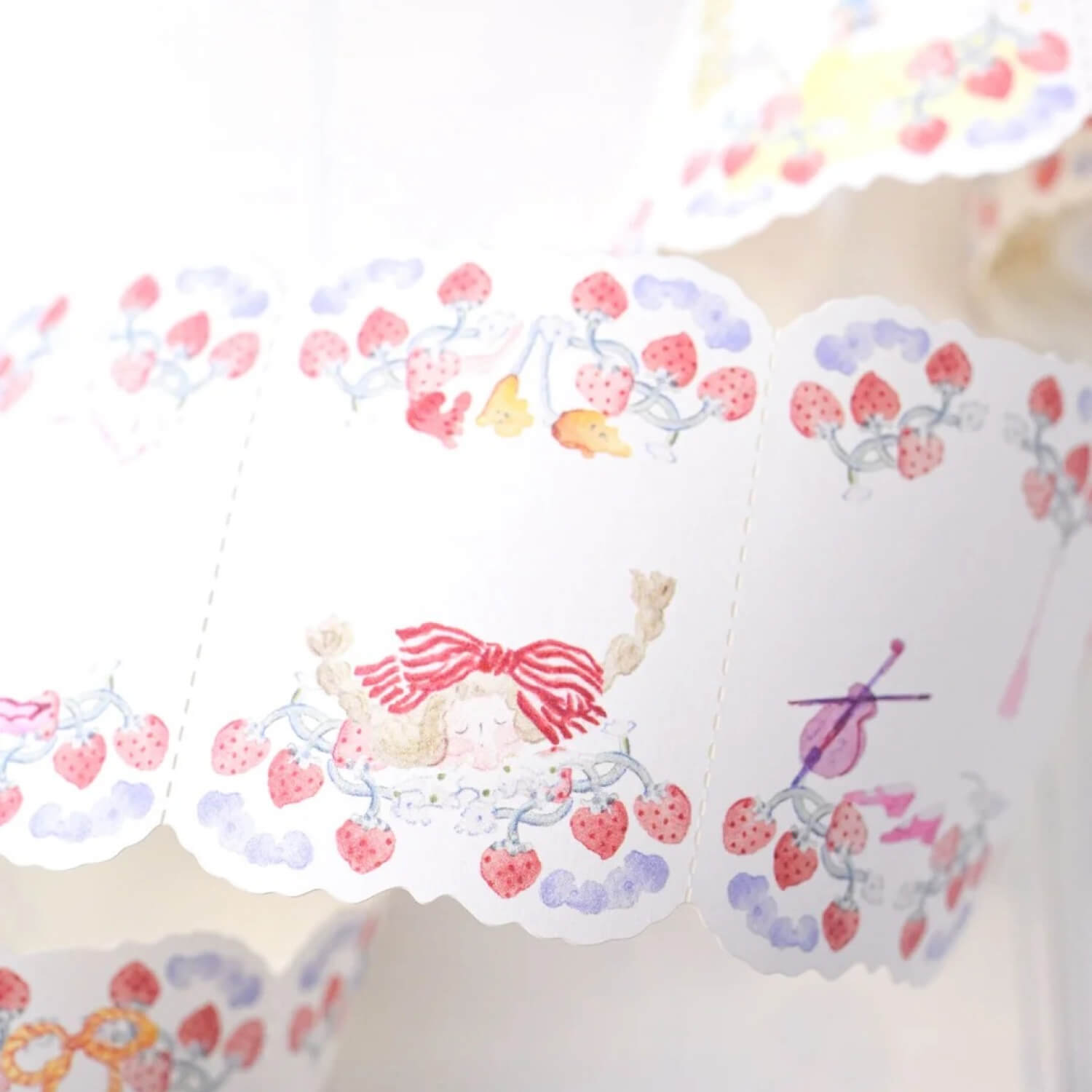 dodolulu Memo Sticker Roll – Berry Tales