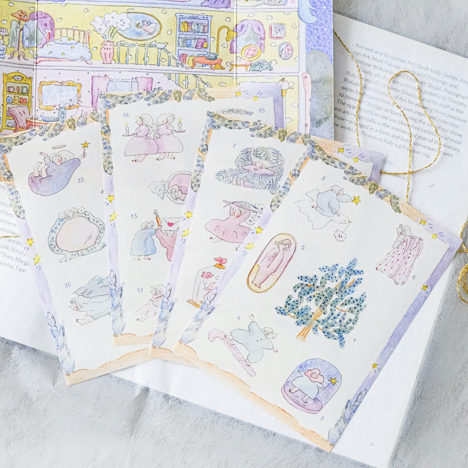 dodolulu Sticker Sheet - Merry Moments