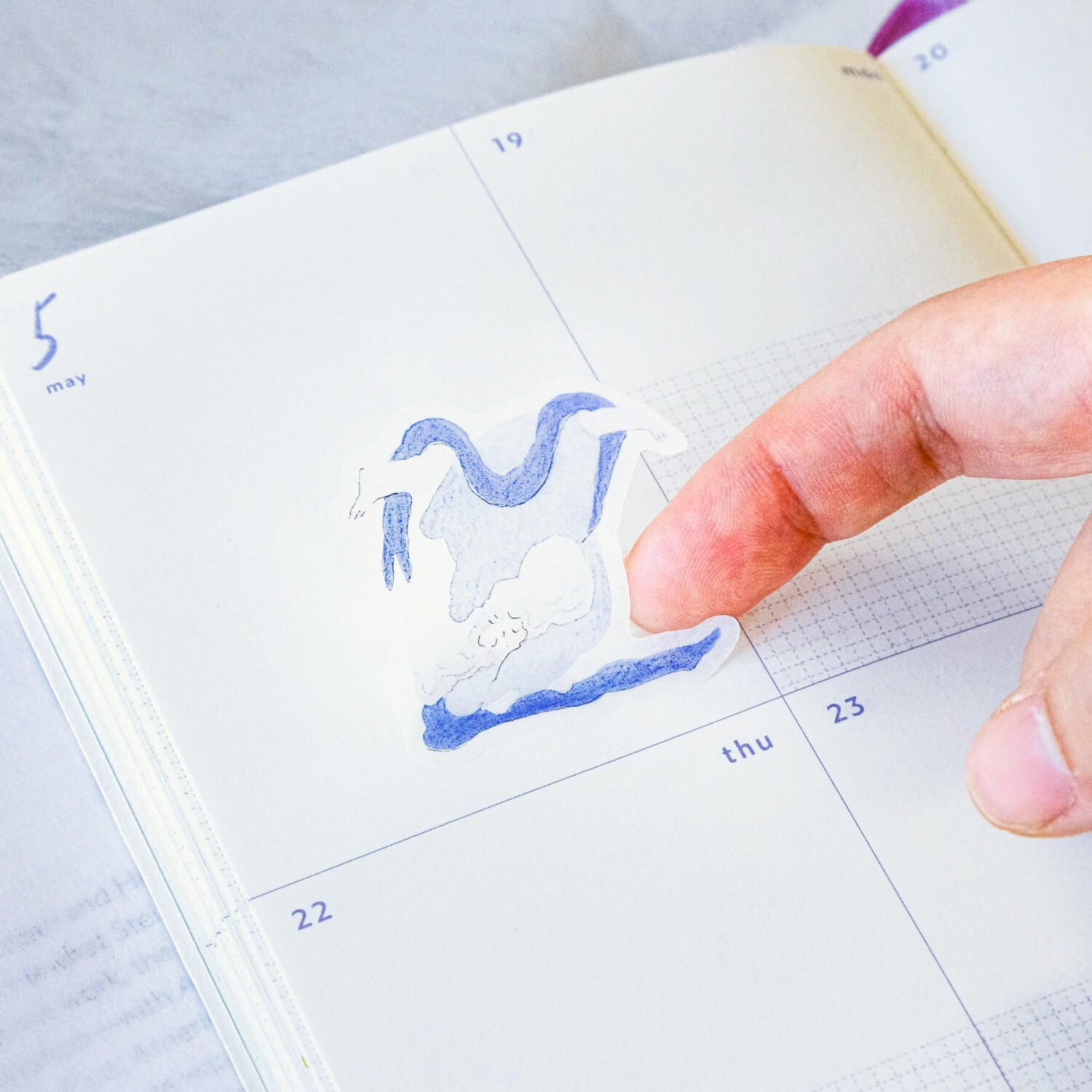 dodolulu Sticker Sheet - The Blue Ribbon