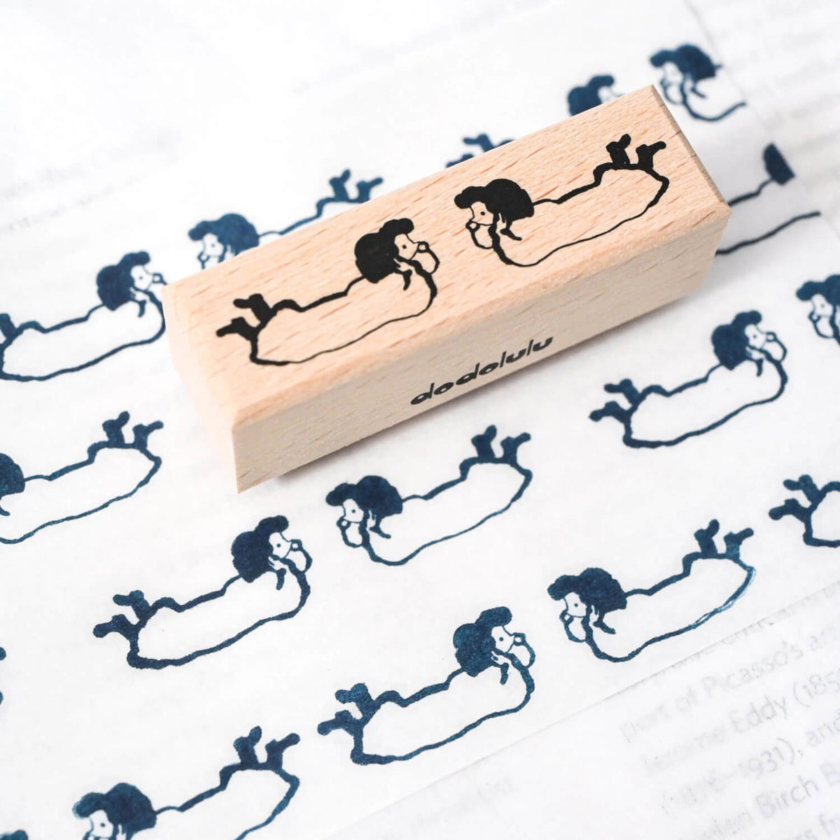 dodolulu Wooden Stamp Set - Beholding