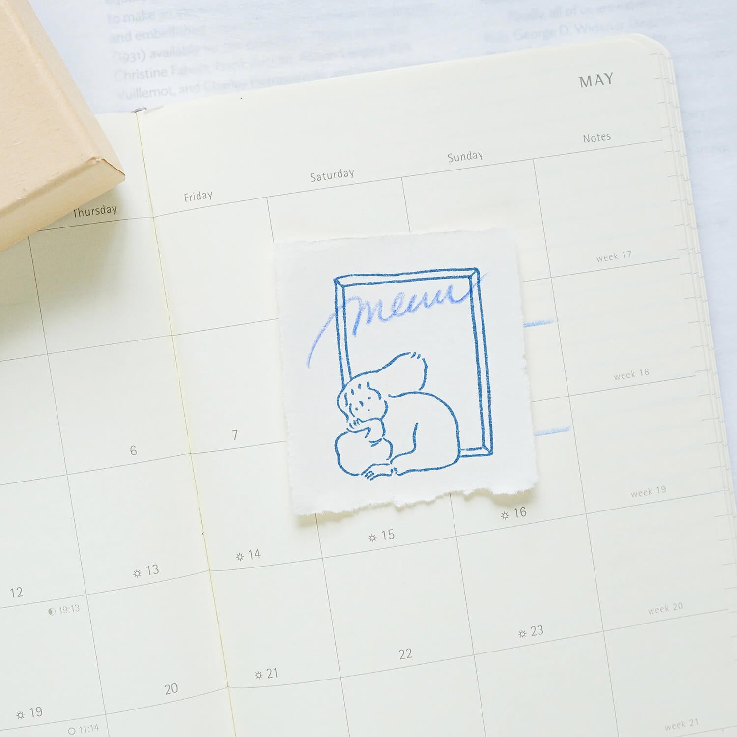 dodolulu Wooden Stamp Set - By the Window
