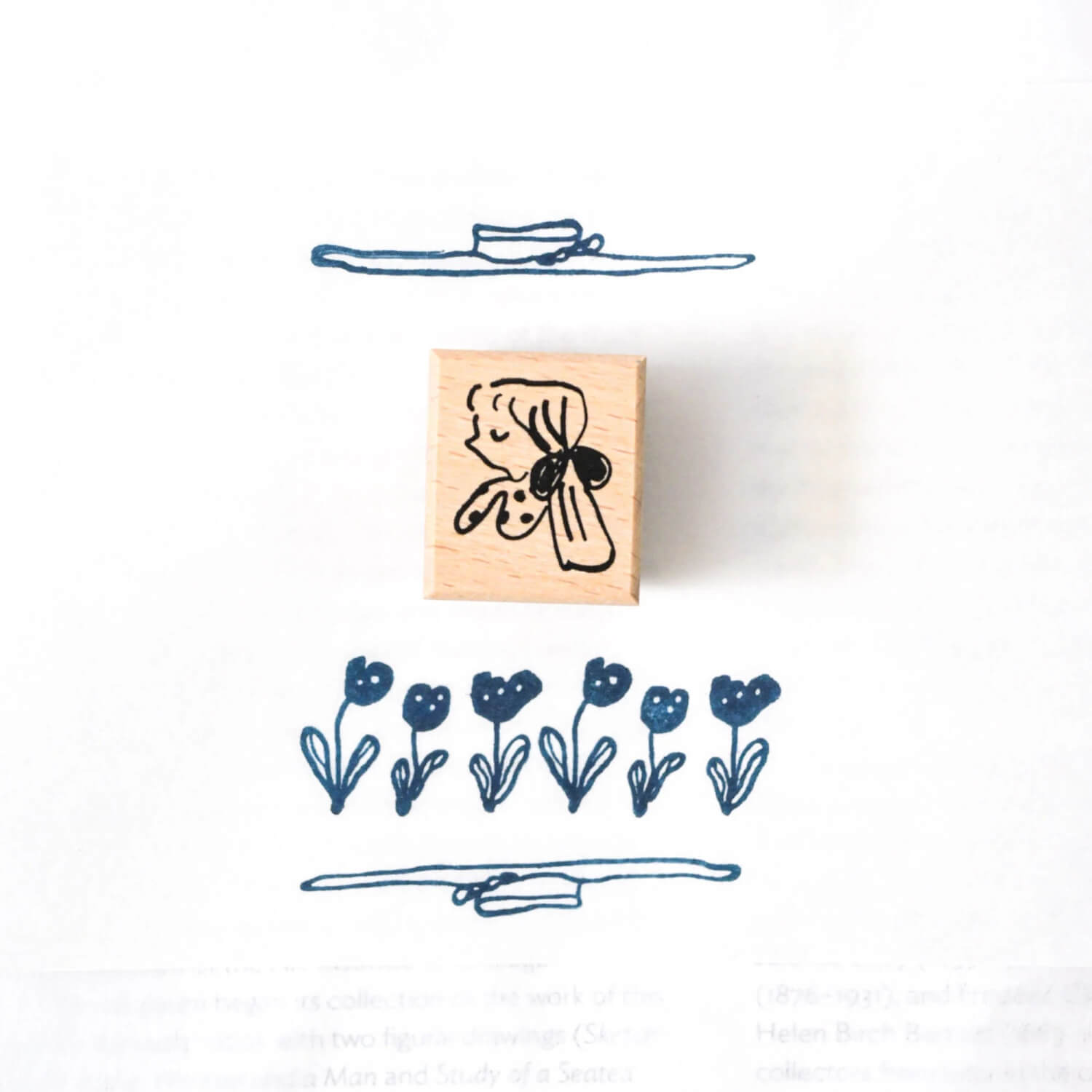 dodolulu Wooden Stamp Set - The Gardener