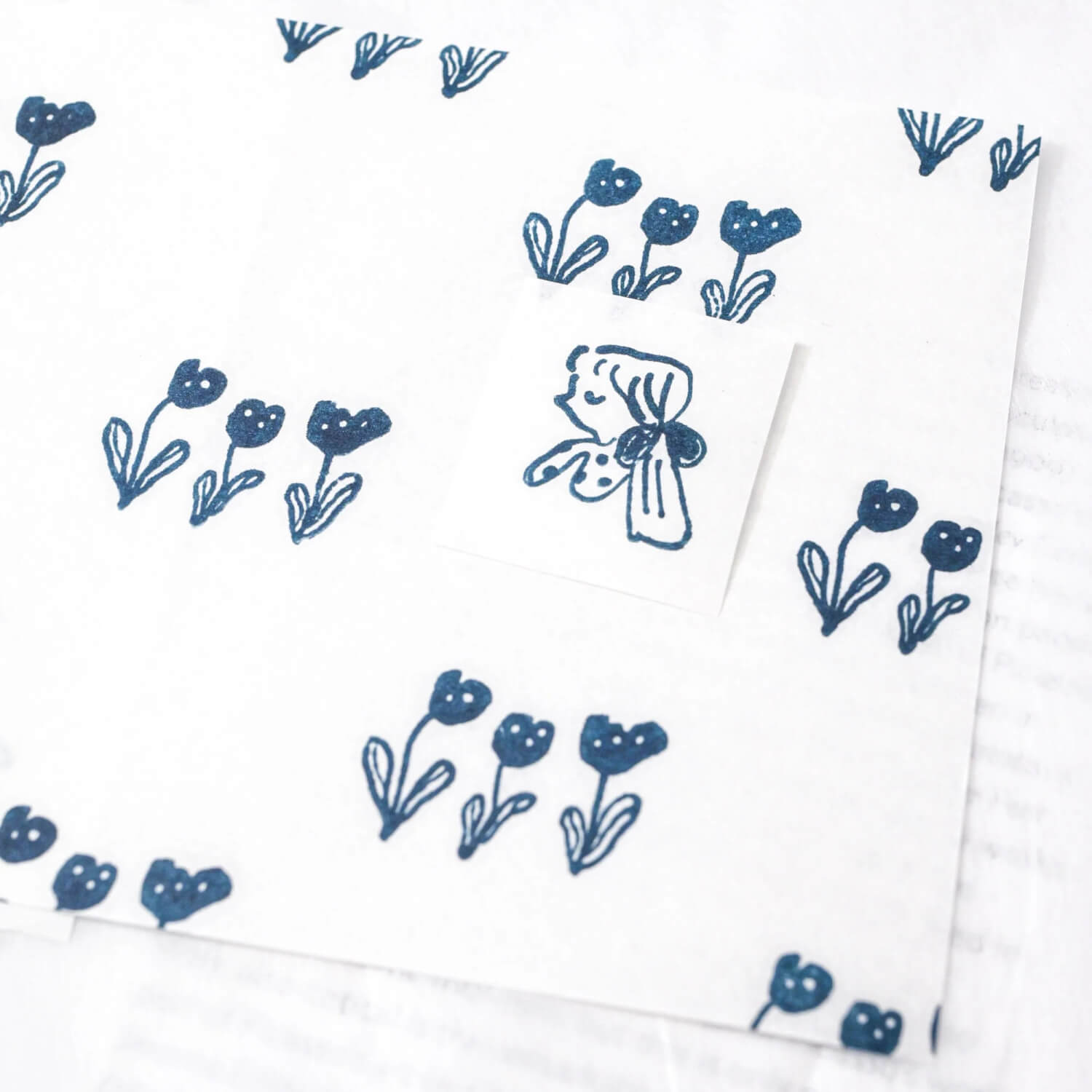 dodolulu Wooden Stamp Set - The Gardener