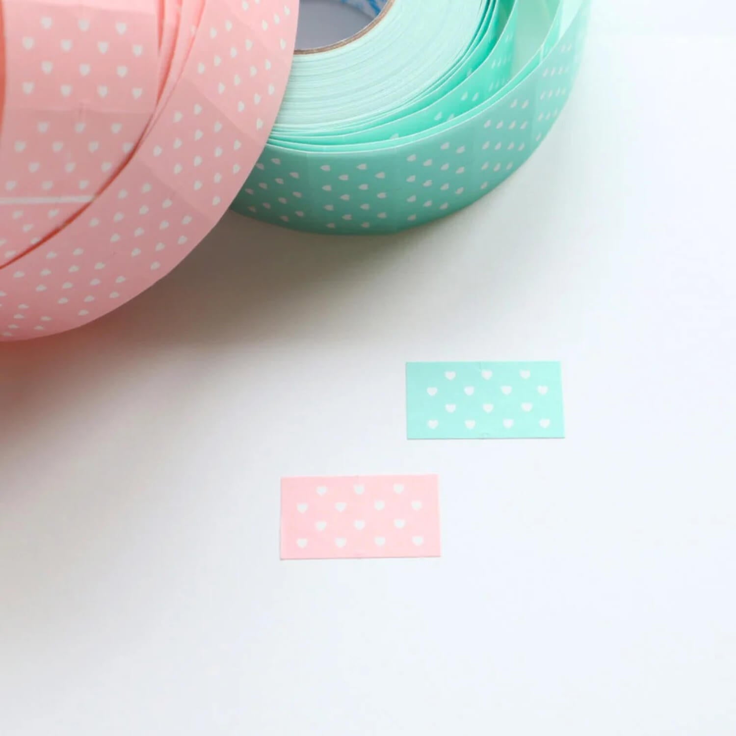 forme. Labeler Stickers – Heart Salmone