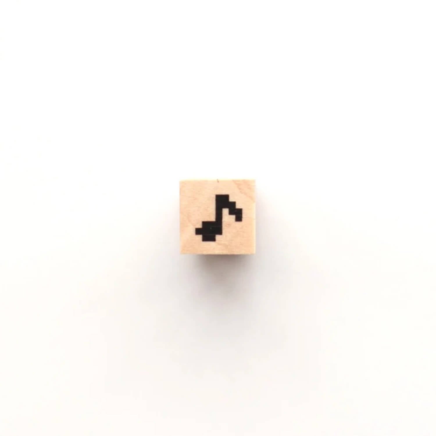 forme. Rubber Stamp – Pixel Musical Note