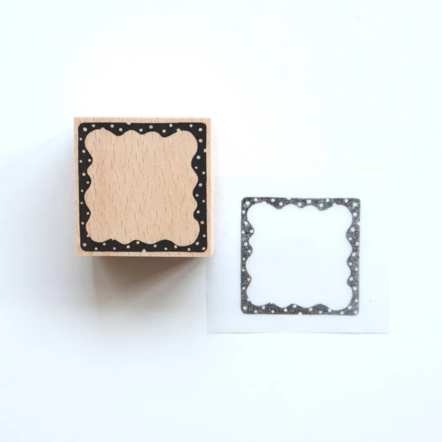 forme. Rubber Stamp – Waku Kunekune Dot
