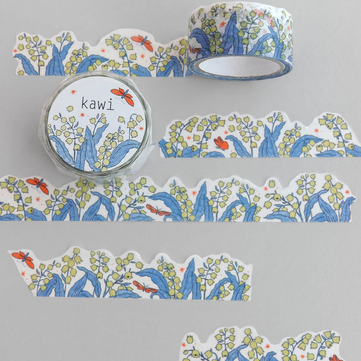 kawi Die-cut Masking Tape – Lily of the Valley