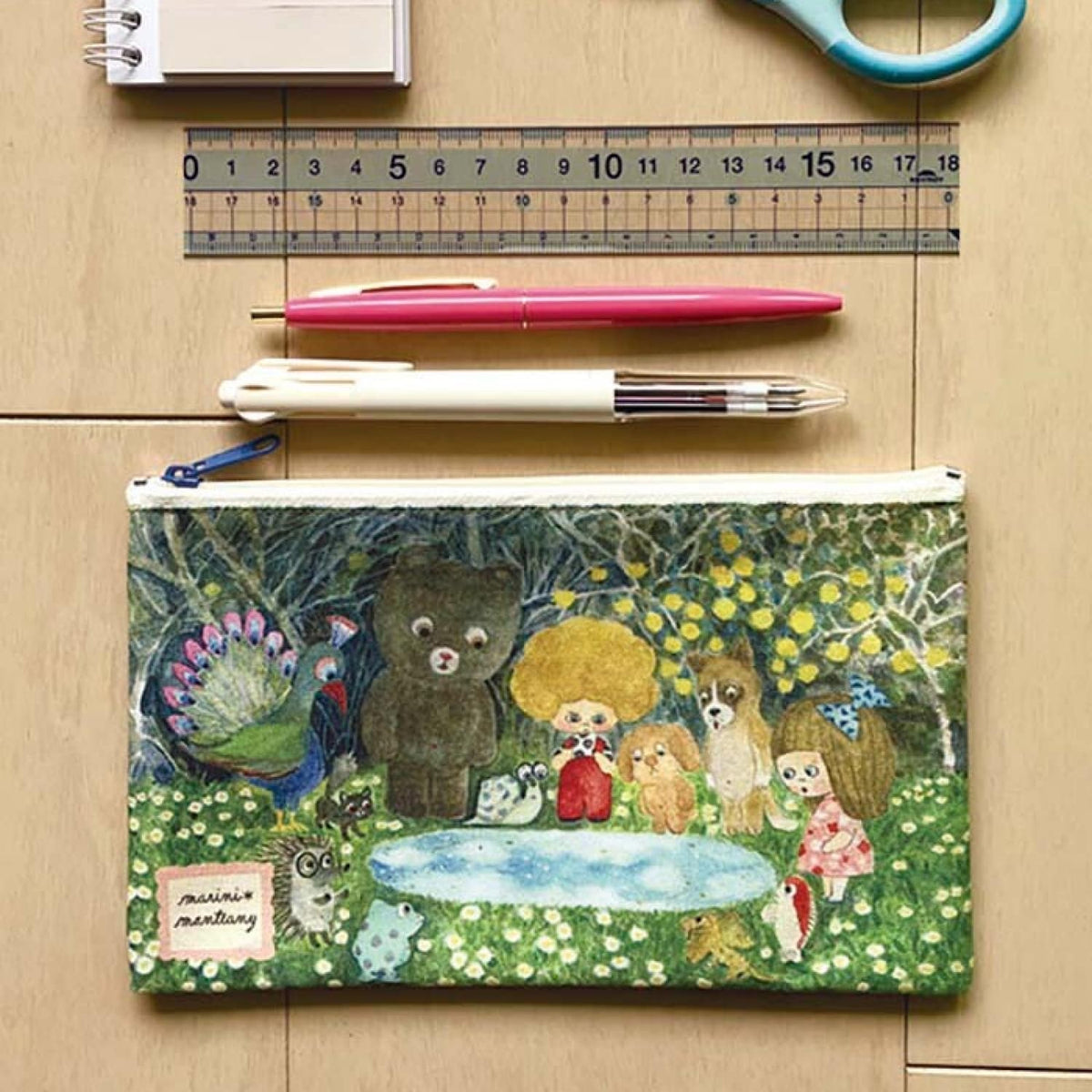 marini monteany Pen Pouch – Mysterious Pond