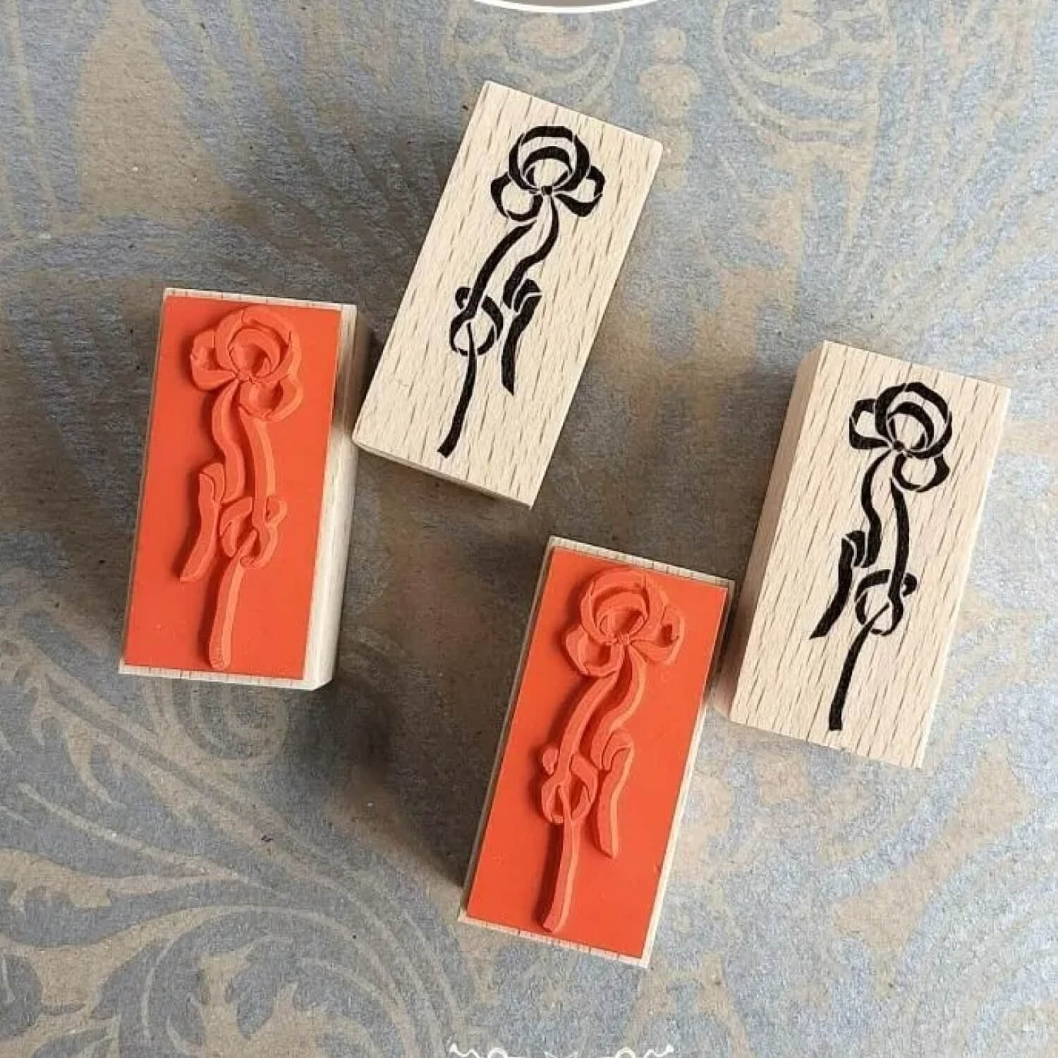 merilforel Stamp Set – Decoration with Ribbon