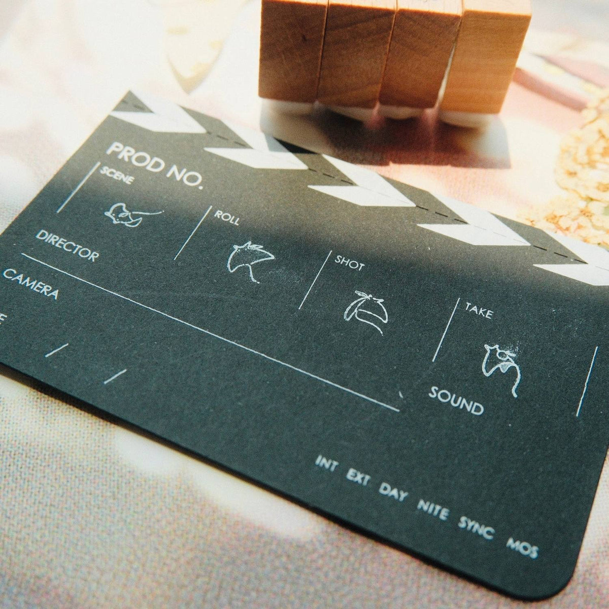 mikan manta Wooden Stamp Set – Tiny mikan manta