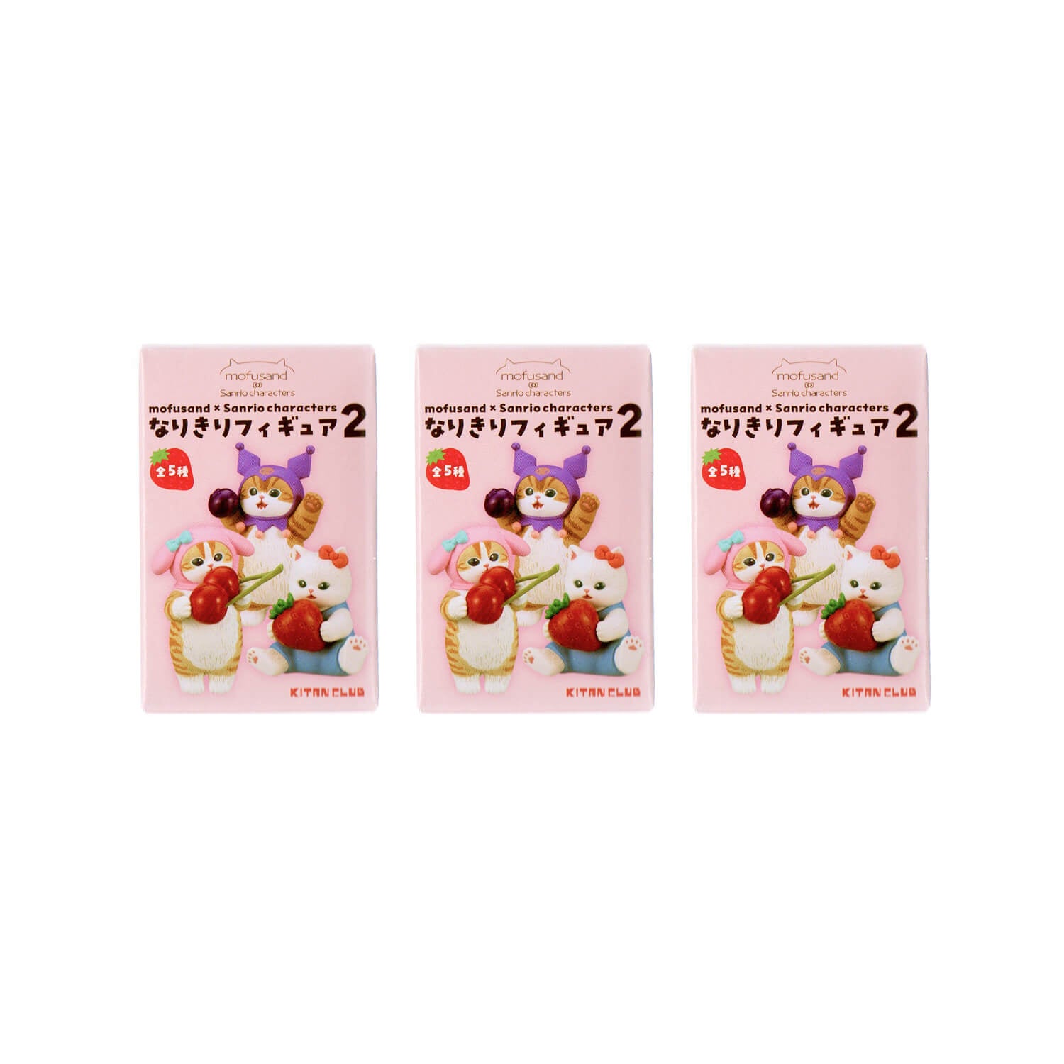 mofusand × Sanrio Characters Figure Series 2 – Blind Box (5 Designs)