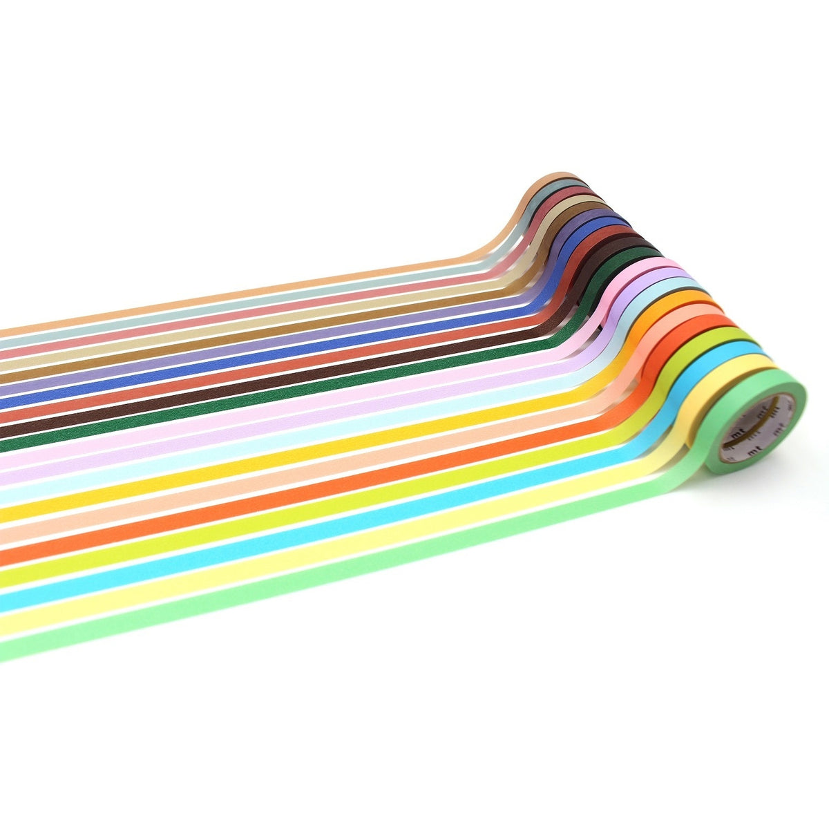 mt Masking Tape Set – 20 'SLIM' Light and Muted Range Colors