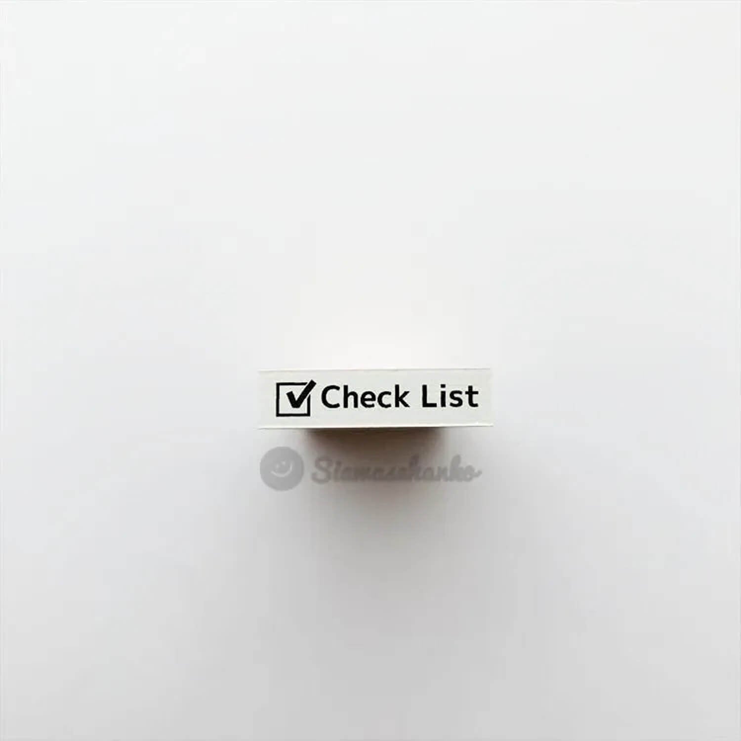 siawasehanko SUNKODO stamp – Check List with Mark