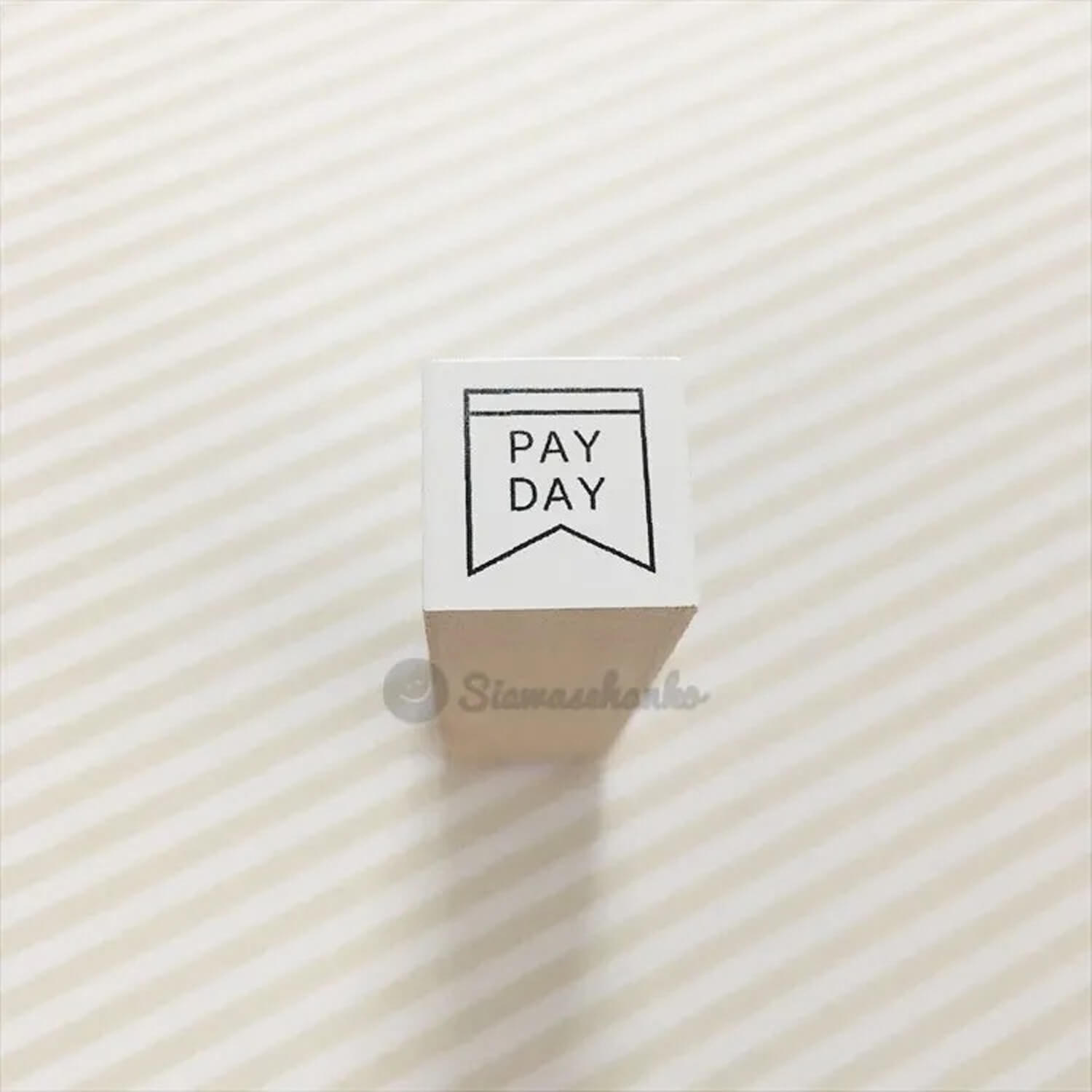 siawasehanko SUNKODO stamp – Ribbon Frame Payday