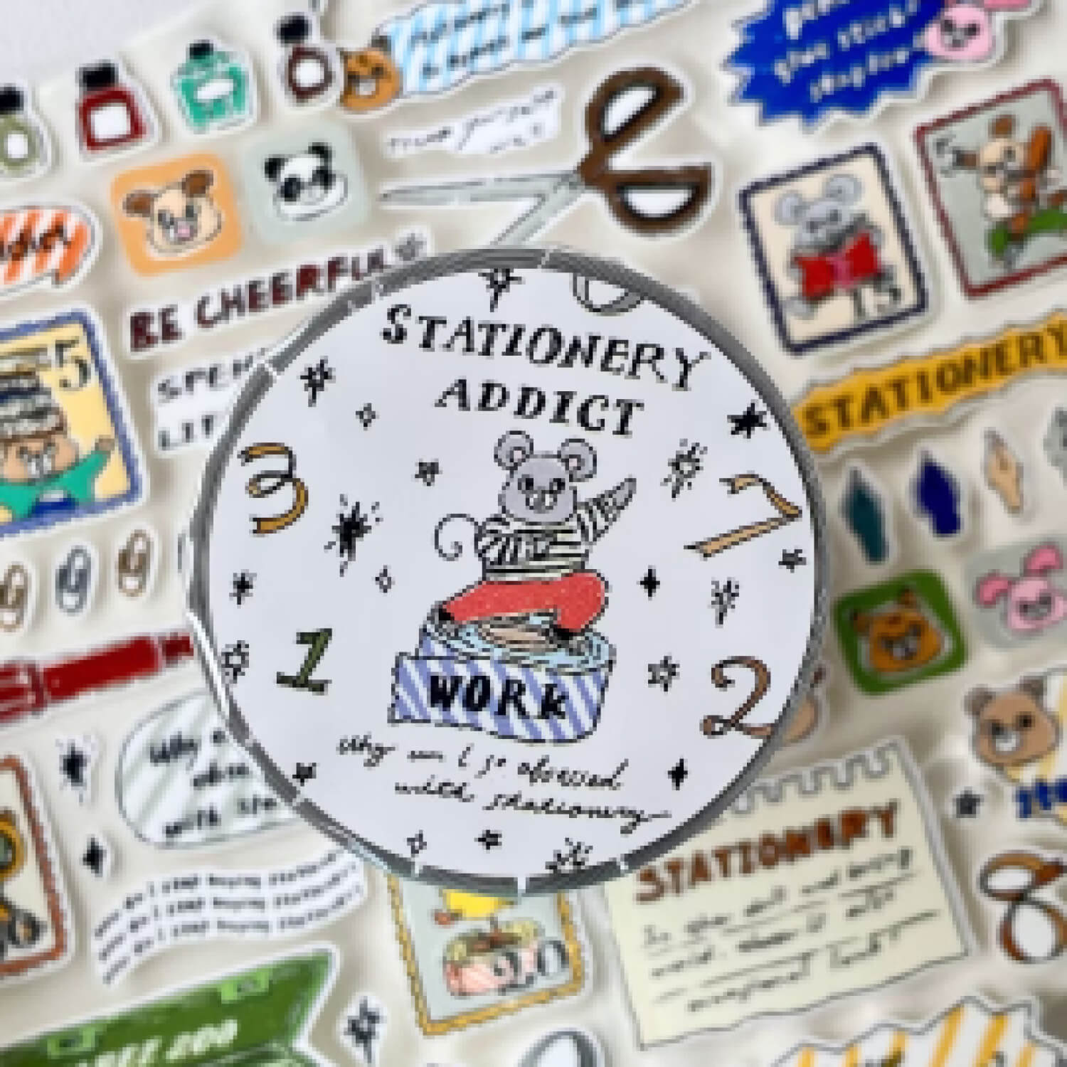 Yabee Zoo Die-cut Sticker Roll – Vintage Stationery Shop