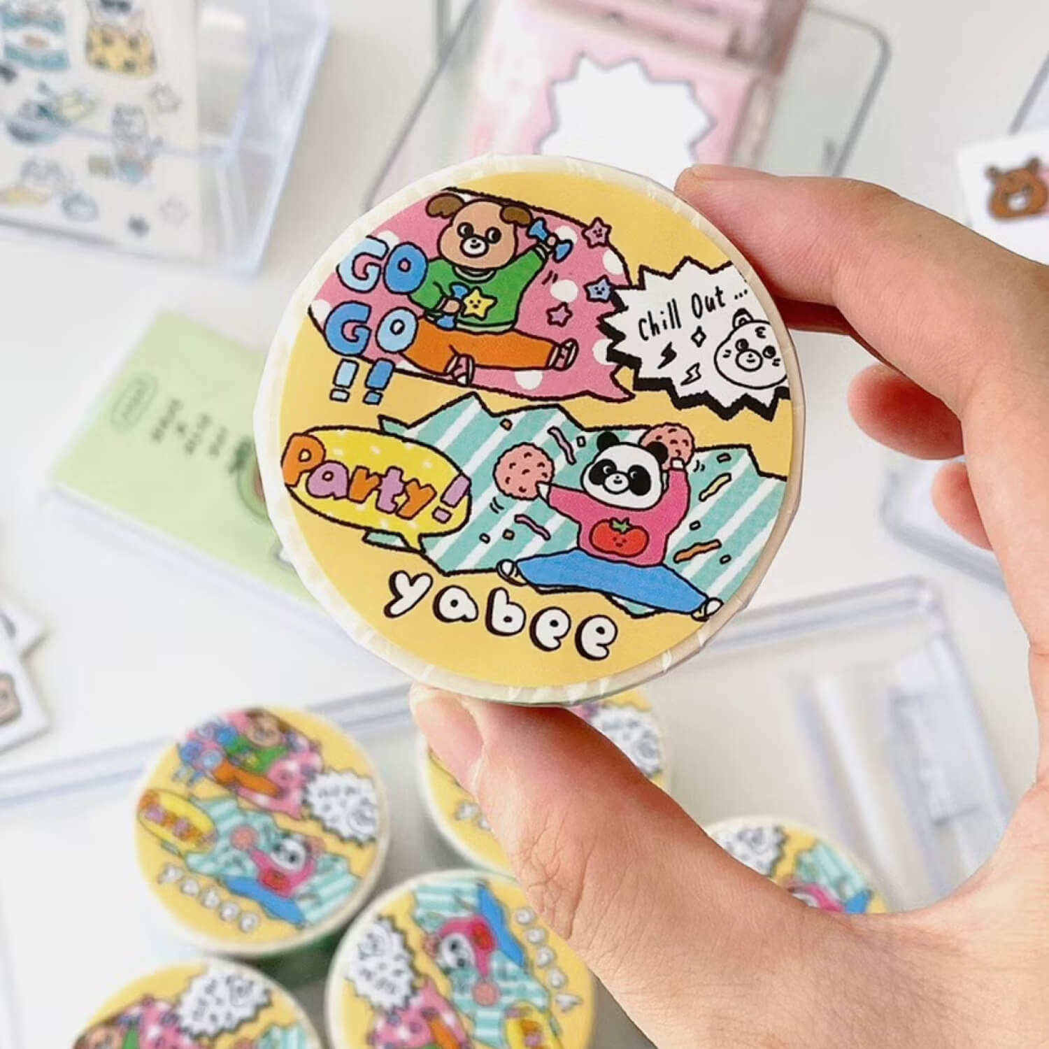 Yabee Zoo Washi Tape – What Day Is It Today