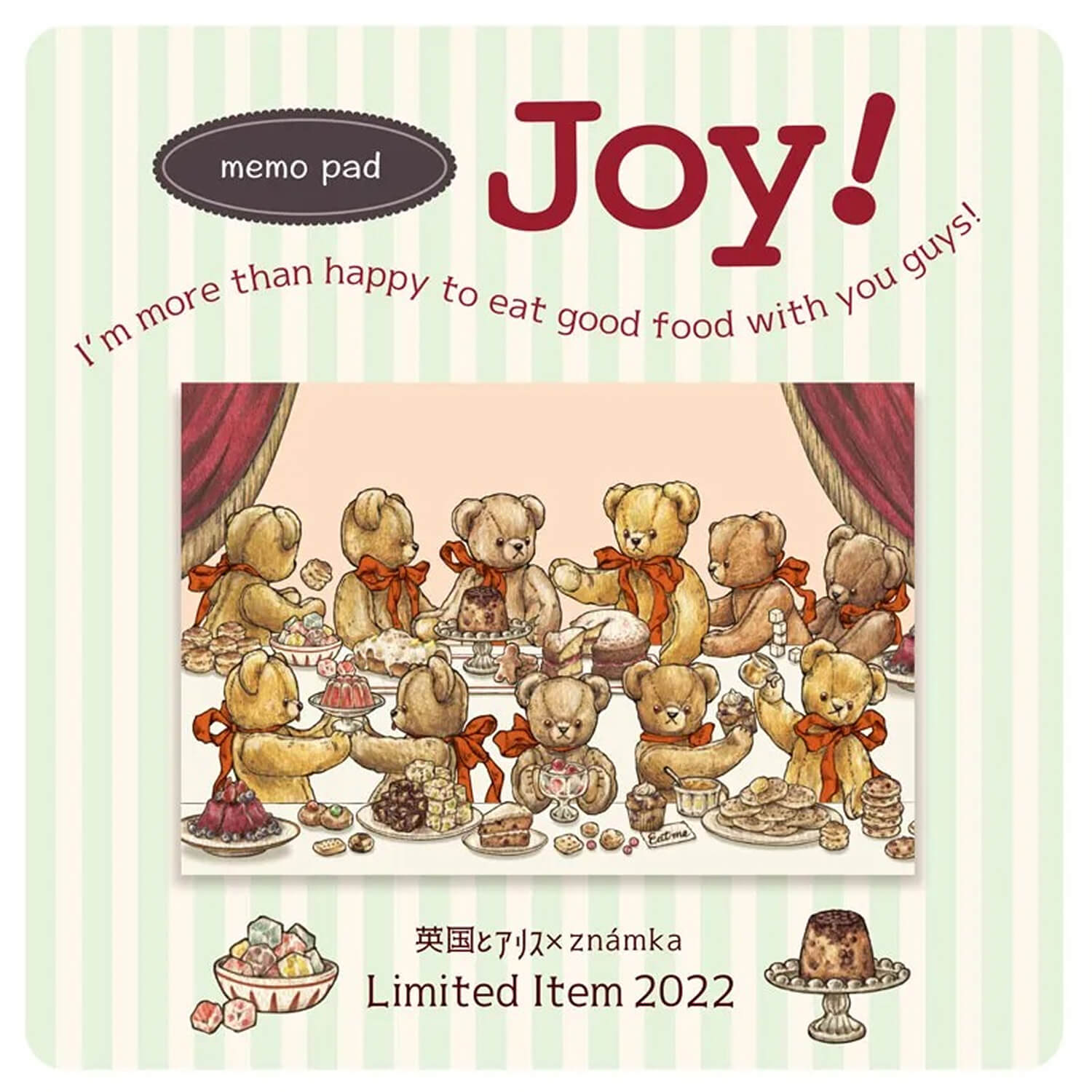 známka Memo Pad – Joy!